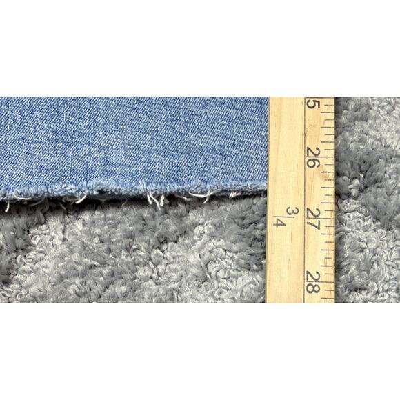 Express Women Floral Embroidered Boho Super High Rise Slim Denim Jeans Sz 10R - Picture 8 of 10